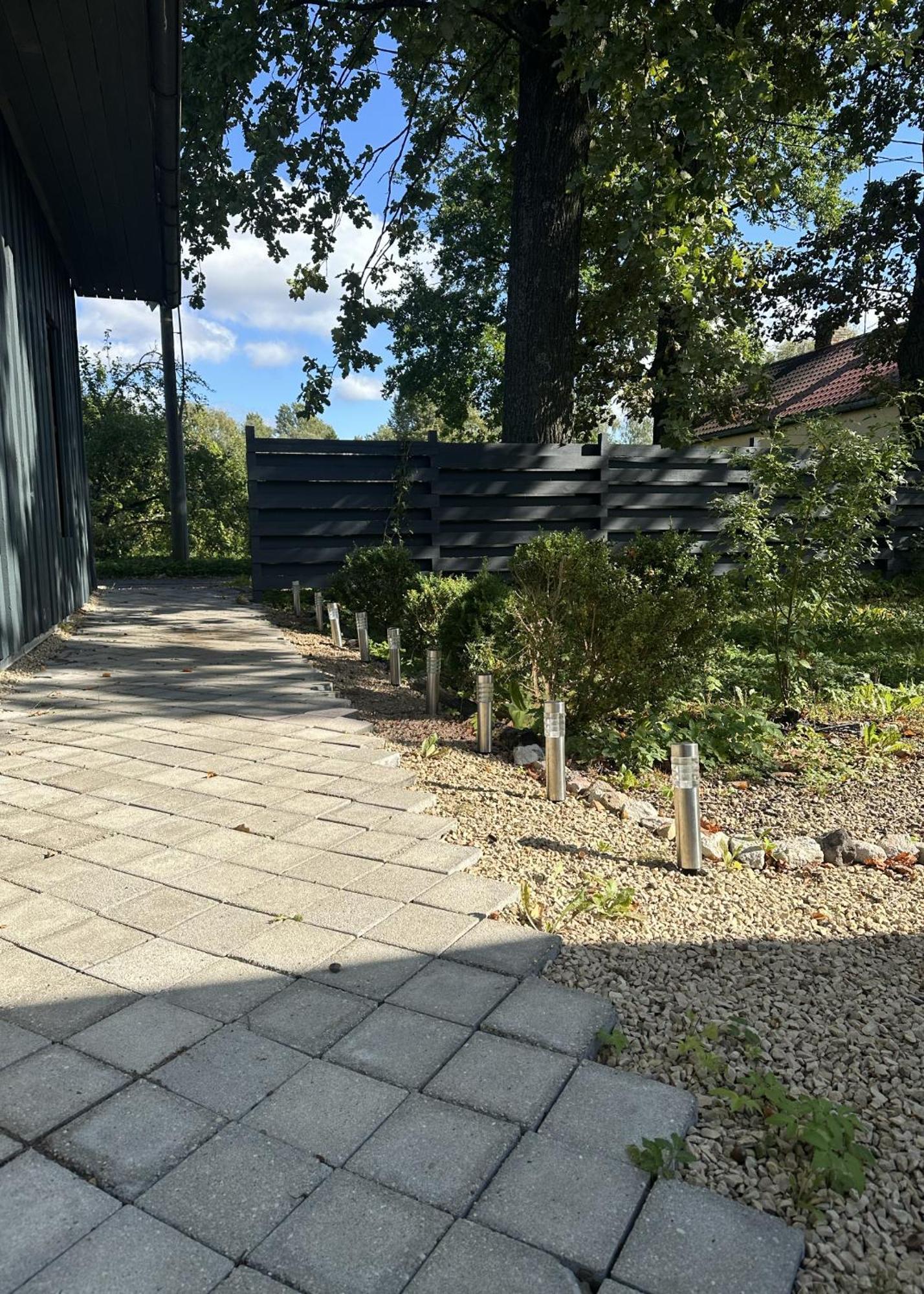 Villa Amazing Little House On An Island With Garden Riga Exterior foto